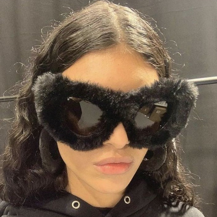 [ Fluff ] Masquerade Fur Sunglasses - projectshades