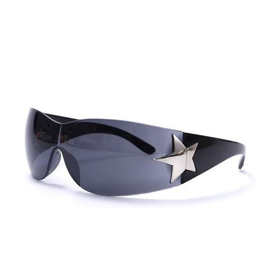 [ Starboy ] y2k Wraparound Sunglasses - projectshades