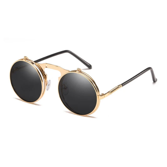 [ Flippa ] Steampunk Flip-Up Sunglasses - projectshades