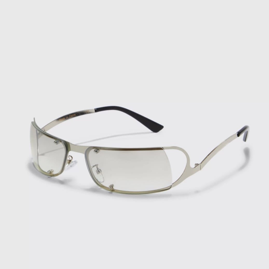 [ Bohca ] Vintage Wraparound Sunglasses - projectshades