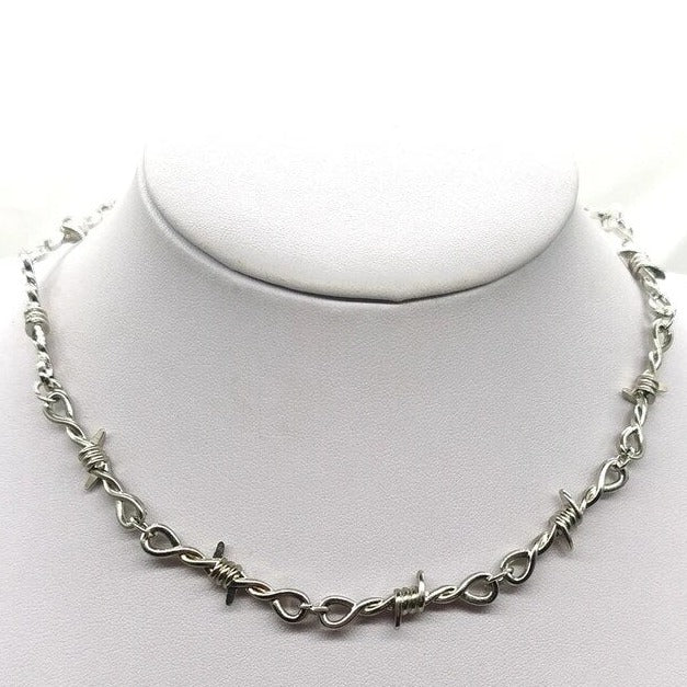 [ Caution ] Barbed Wire Unisex Chain - projectshades