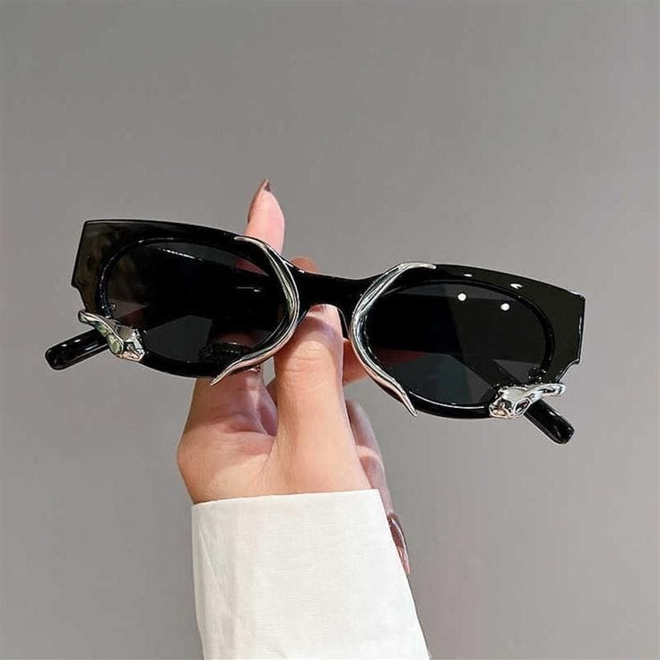 [ Medusa ] Artwork Cateye Sunglasses – projectshades