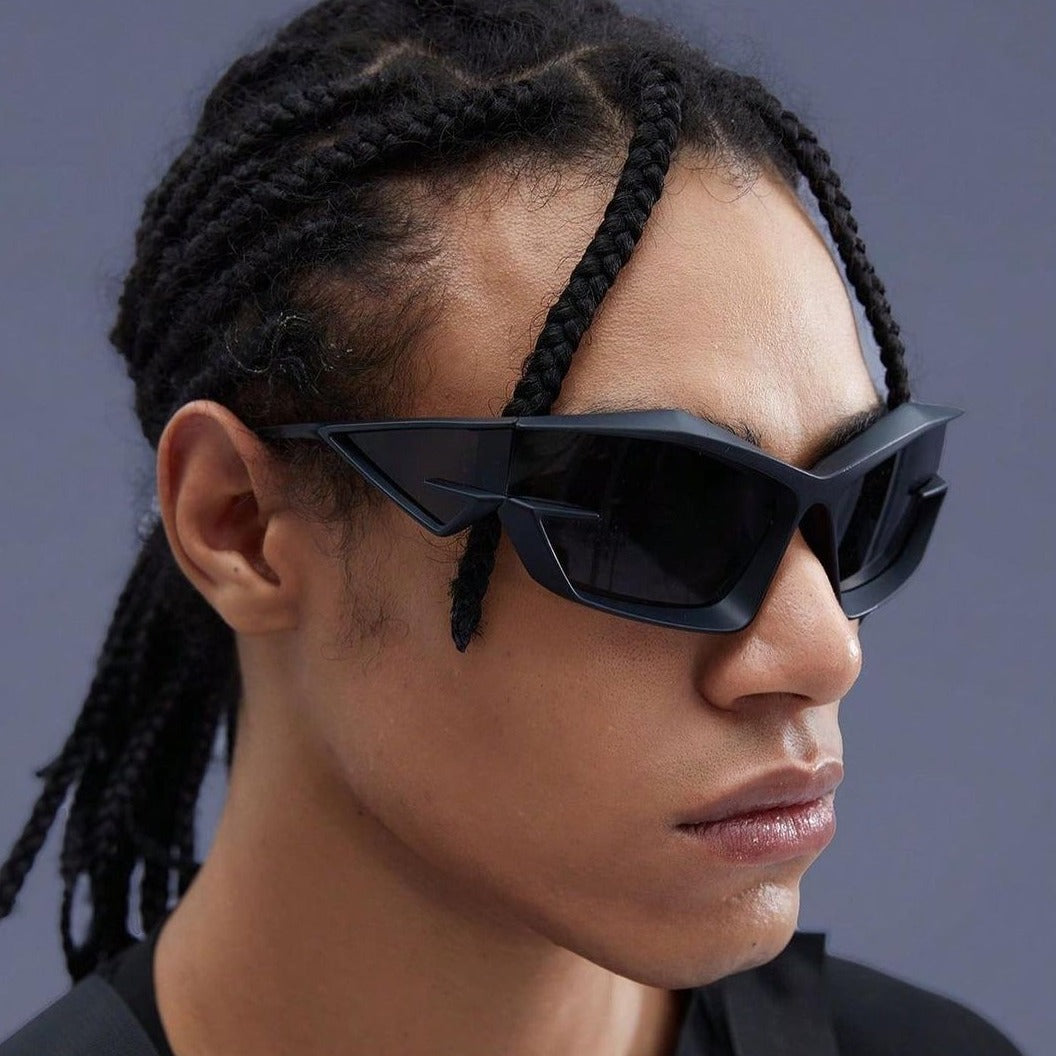 [ Metro Spider ] Tech Geometric Sunglasses - projectshades