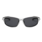 [ Solarix ] Silver Wraparound Sunglasses - projectshades
