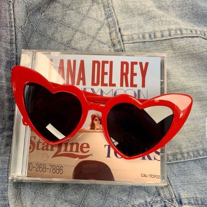[ Lana ] Heart Shaped Sunglasses - projectshades